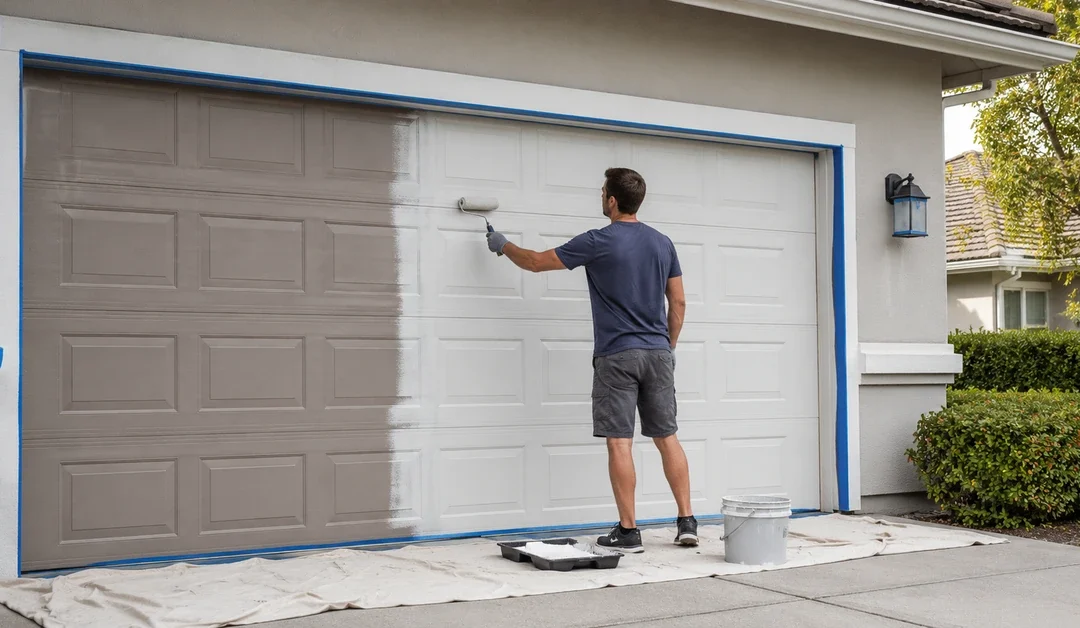 How To Paint A Garage Door