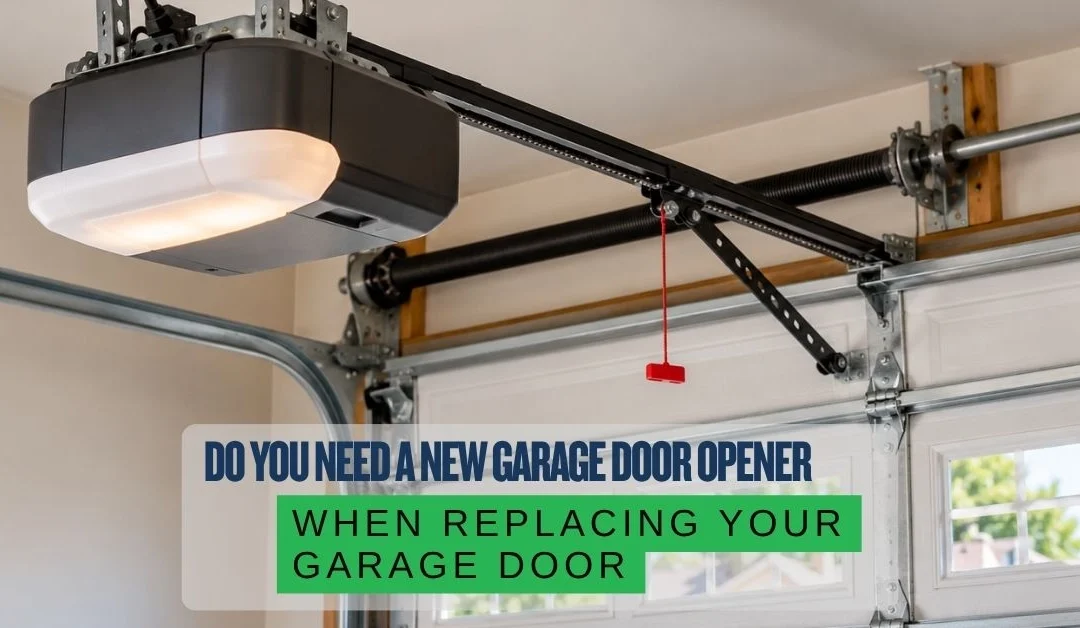 Do You Need a New Garage Door Opener When Replacing Your Garage Door