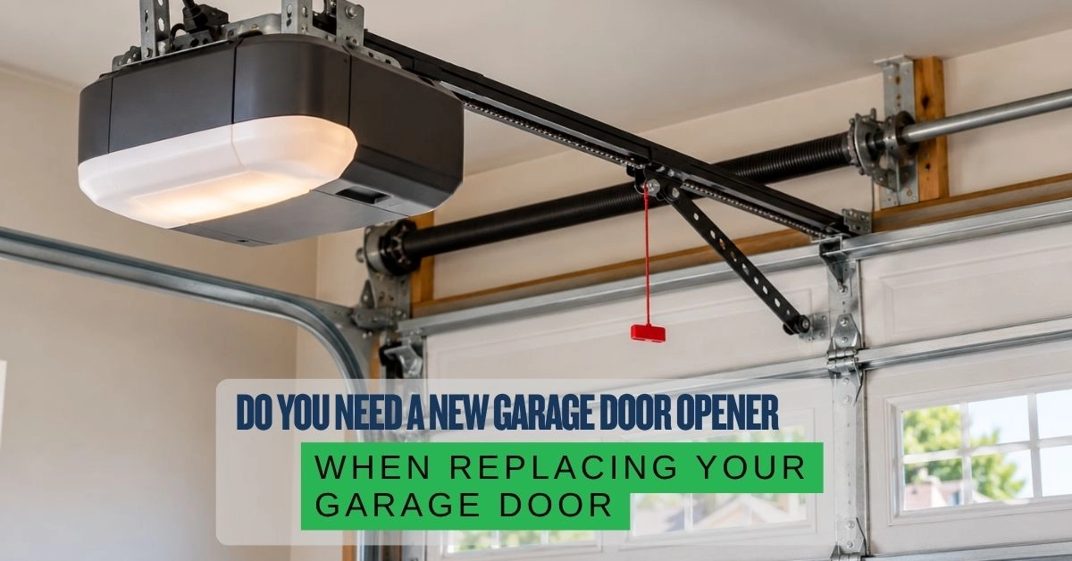 Do You Need a New Garage Door Opener When Replacing Your Garage Door